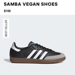 ADIDAS SAMBA VEGAN SHOES